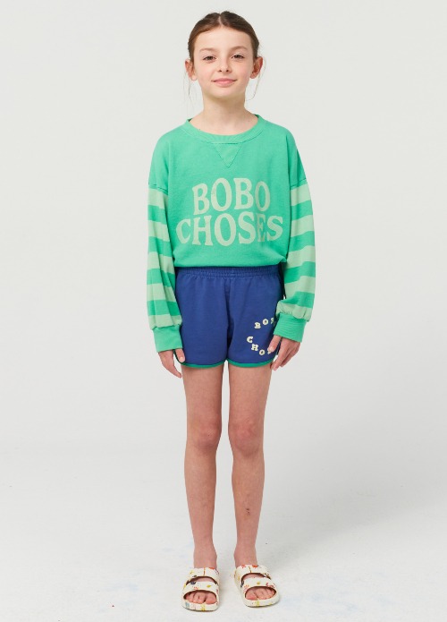 BOBO CHOSES, [EXCLUSIVE] BC-EX로고써클쇼츠 (7417D-413-26)